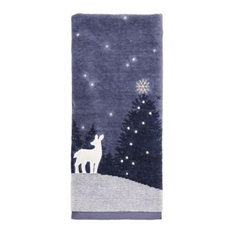 St. Nicholas Square® Night Scene Hand Towel