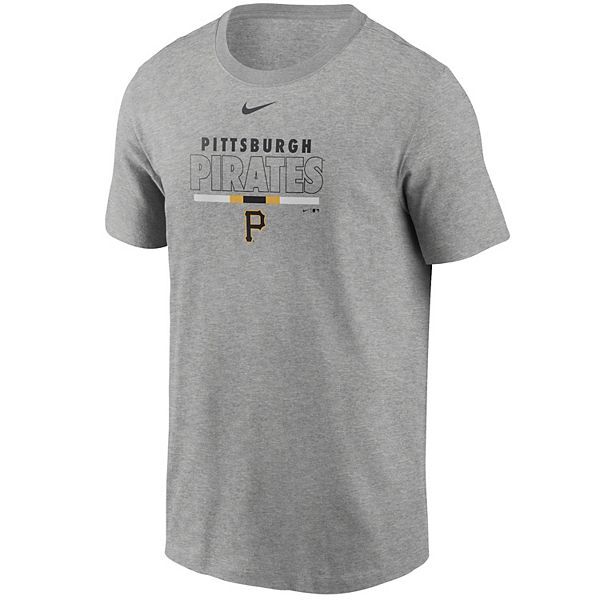 Nike Pittsburgh Pirates Black Color Bar Long Sleeve T Shirt