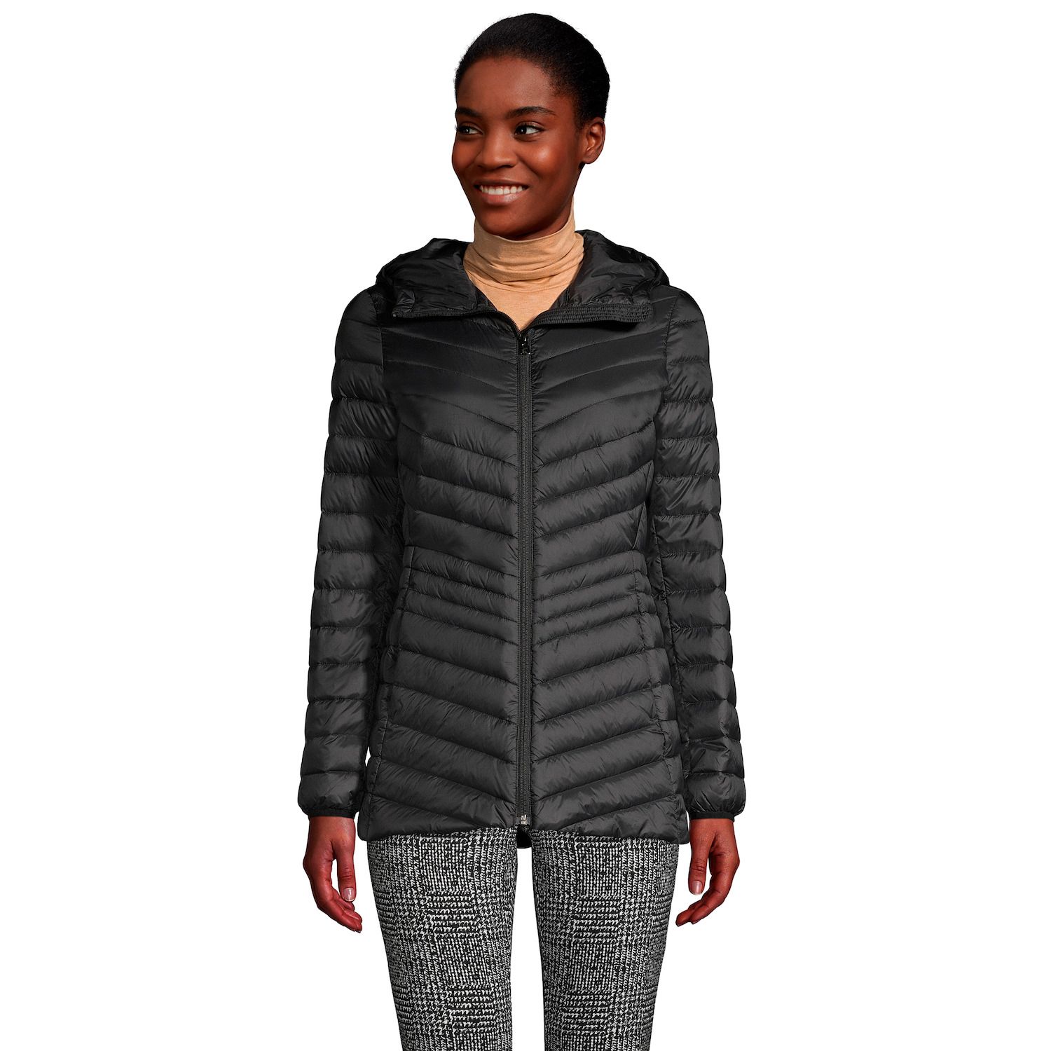 petite lightweight down jacket