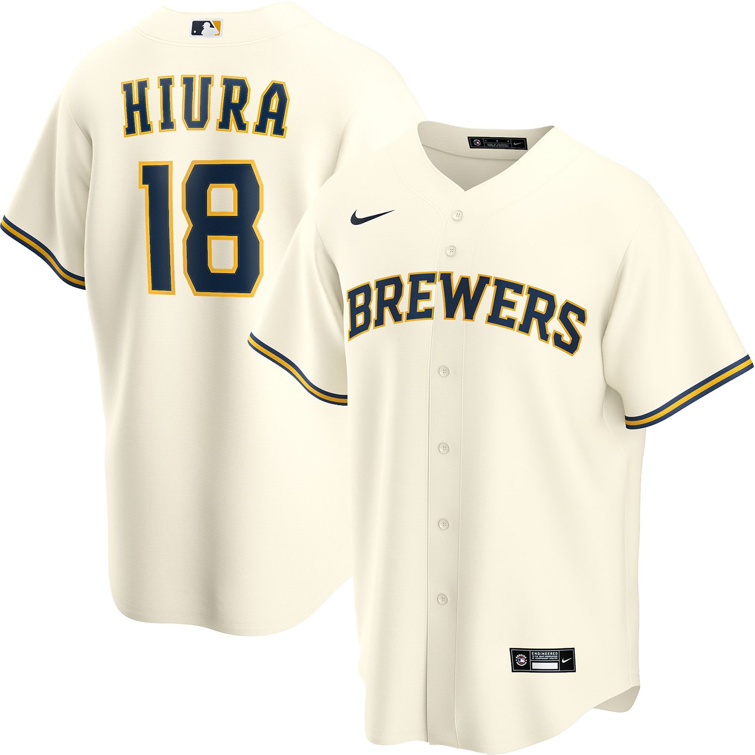 keston hiura jersey