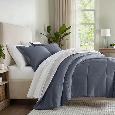 Home Collection Premium Down-Alternative Reversible Comforter Set