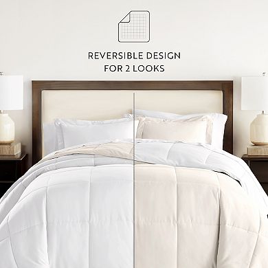 Home Collection Premium Down-Alternative Reversible Comforter Set