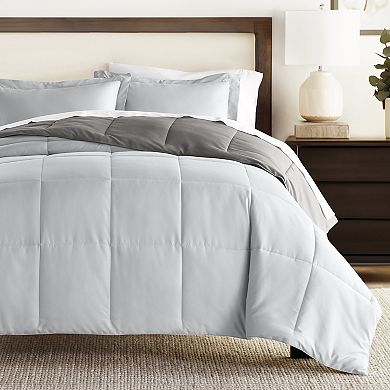 Home Collection Premium Down-Alternative Reversible Comforter Set