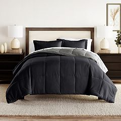 Intelligent Design Isabel 4-Piece Black King/Cal King Velvet