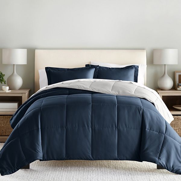 Home Collection Premium Down-Alternative Reversible Comforter Set