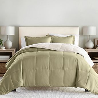 Home Collection Premium Down-Alternative Reversible Comforter Set