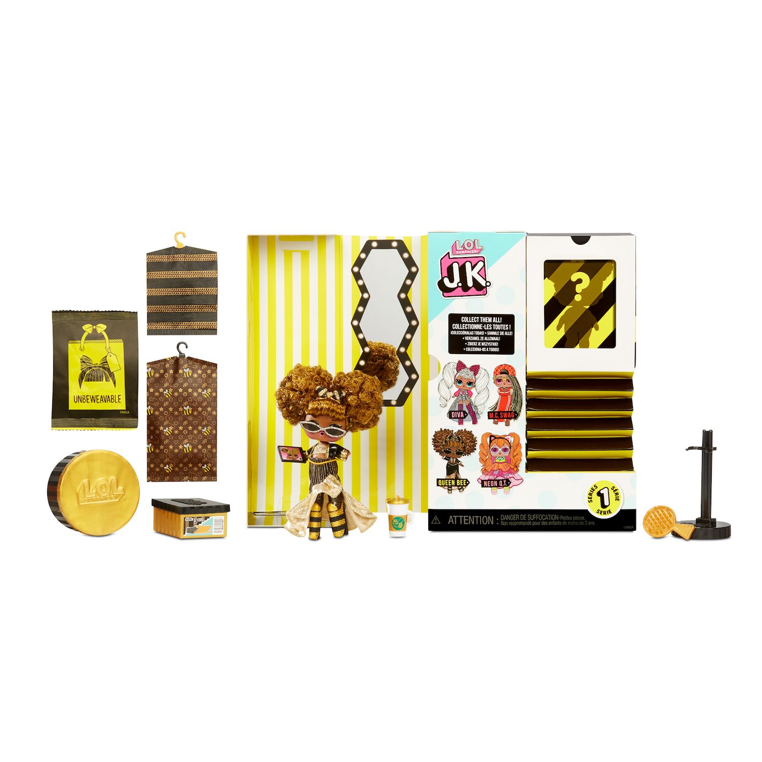 queen bee styling head