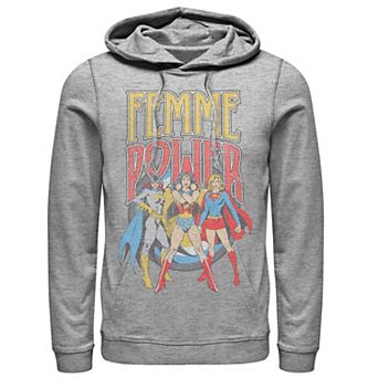 Men's DC Comics Justice League Vintage Femme Power Hoodie