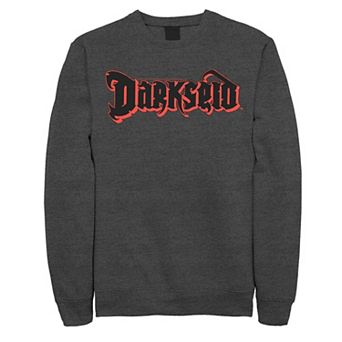Men's DC Comics Darkseid Text Logo Poster Sweatshirt