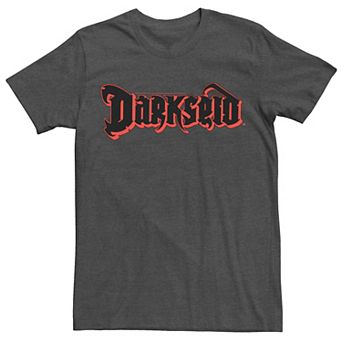 Men's DC Comics Darkseid Text Logo Poster Tee