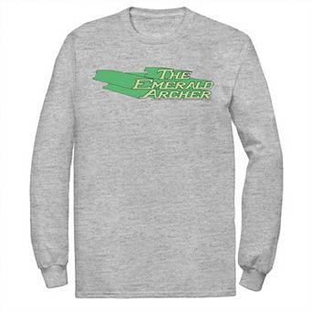 Men's DC Comics The Emerald Archer Text Poster Tee