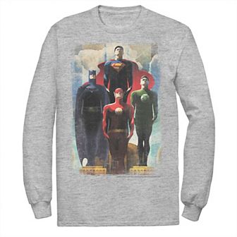 Men's DC Comics Justice League Heroes Look Up Tee