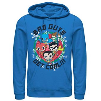 Men's DC Comics Justice League Bad Guys Get Coal Christmas Hoodie