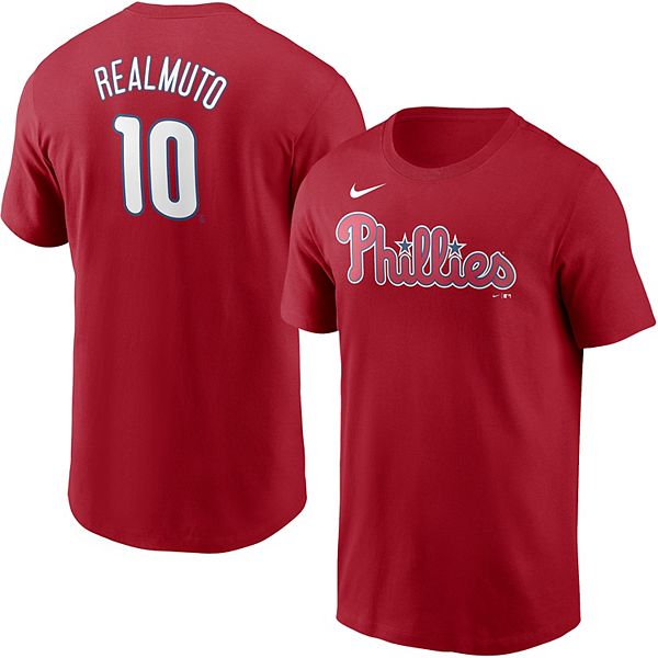 Toddler Nike J.T. Realmuto Red Philadelphia Phillies Player Name & Number T- Shirt