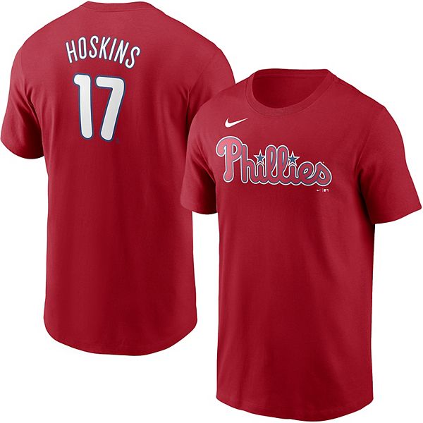 Toddler Nike Rhys Hoskins Red Philadelphia Phillies Player Name