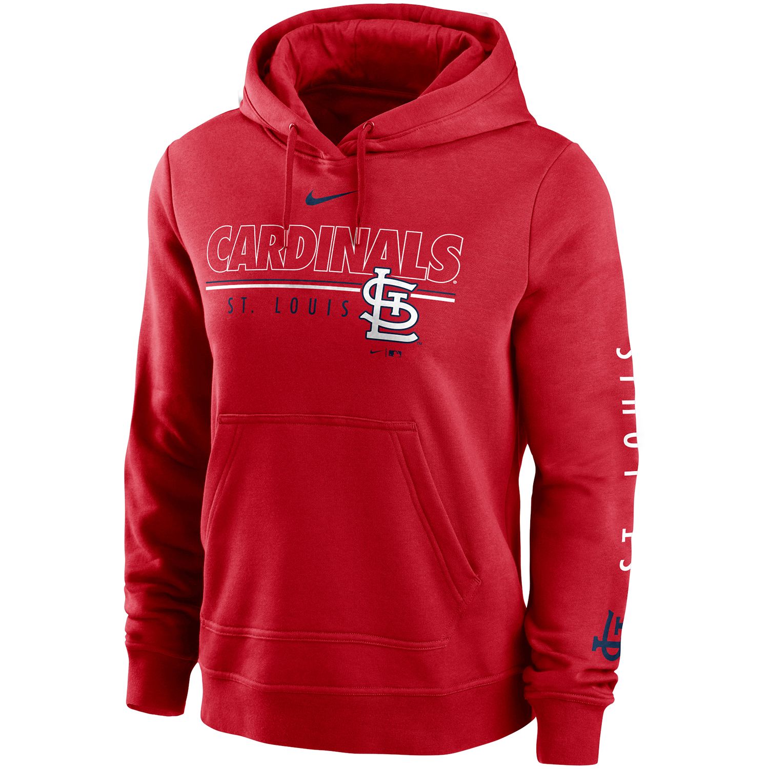 St. Louis Cardinals Outline Club Hoodie