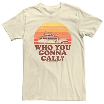 Men's Ghostbusters Who You Gonna Call? Graphic Tee