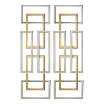 Aerin Geometric Wall Art 2 pc Set