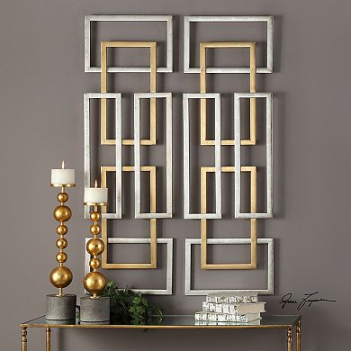 Uttermost Aerin Geometric Wall Art 2-piece Set