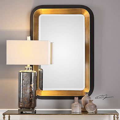 Uttermost Niva Metallic Wall Mirror