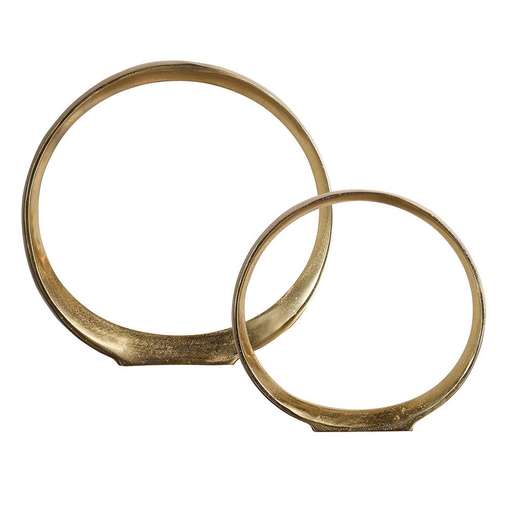 Jimena Ring Sculpture Table Decor 2-piece Set