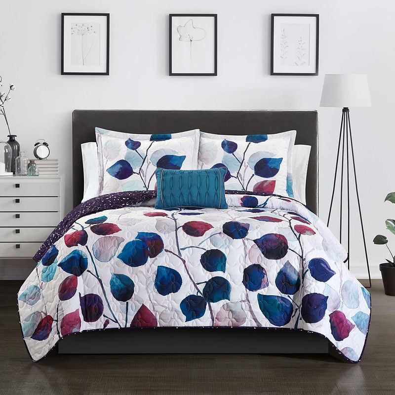 76178800 Chic Home Alecto Quilt Set with Sheets, Multicolor sku 76178800