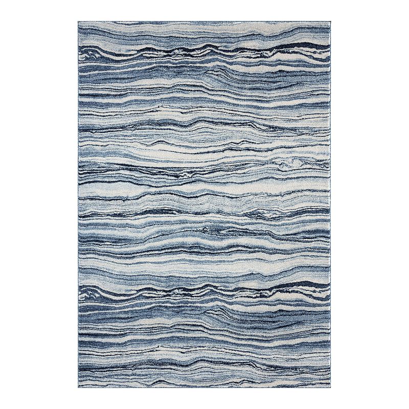 Home Dynamix Byron Daphne Area Rug, Blue, 5X7 Ft - 76381152 - Home Decor Beautify your home with this delightful Home Dynam sku 76381152