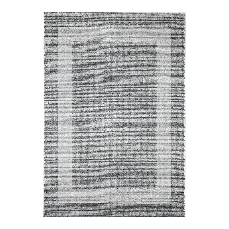 Home Dynamix Byron Knox Area Rug, Grey, 5X7 Ft