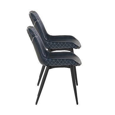 Linon Edler Dining Chair 2-piece Set
