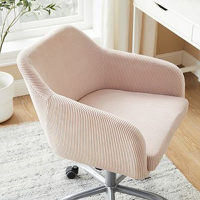 Linon Rylen Sherpa Office Chair