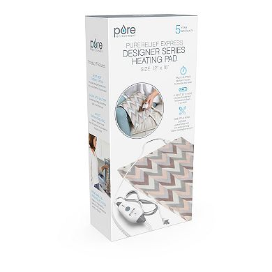 Pure Enrichment PureRelief Express Designer Series Heating Pad