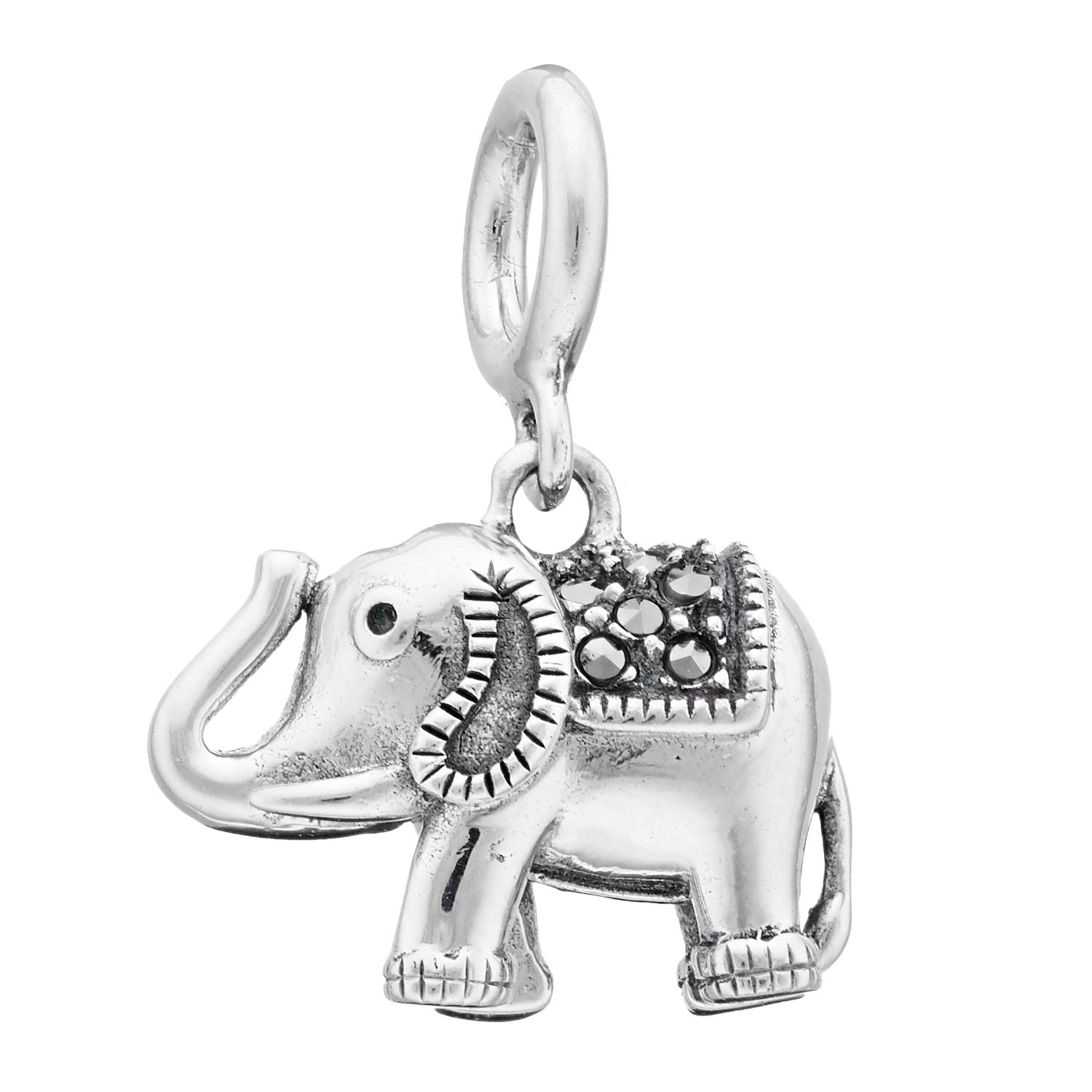 Image for Lavish by TJM Sterling Silver Elephant Charm at Kohl's.