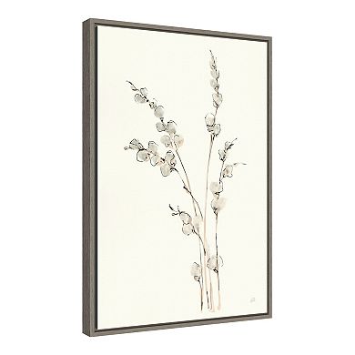 Amanti Art Willows IV Framed Canvas Wall Art
