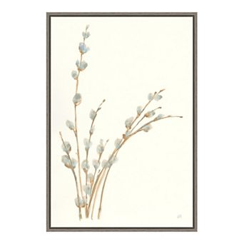 Amanti Art Willows III Framed Canvas Wall Art