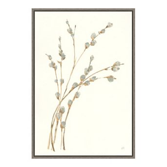 Amanti Art Willows II Framed Canvas Wall Art