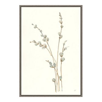 Amanti Art Willows I Framed Canvas Wall Art