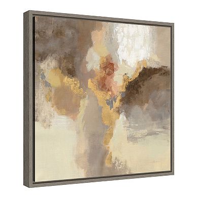 Amanti Art Sparkle Abstract I Framed Canvas Wall Art