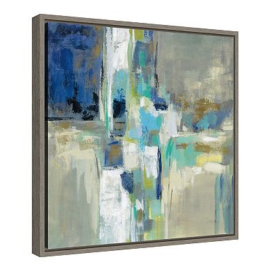 Amanti Art Spring Water Framed Canvas Wall Art