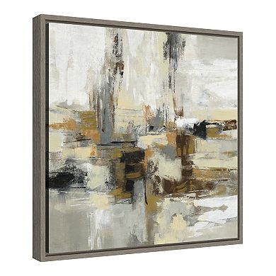 Amanti Art Lava Steam Framed Canvas Wall Art