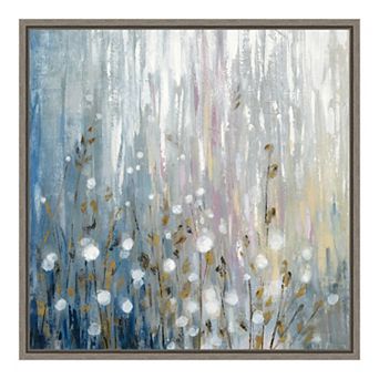 Amanti Art January Branches Framed Canvas Wall Art