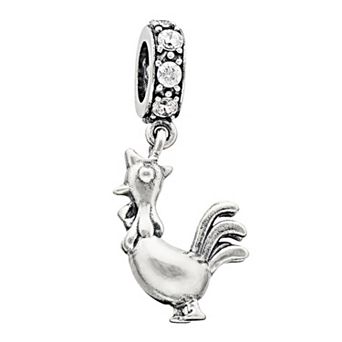 SIRI USA by TJM Sterling Silver Cubic Zirconia Chinese Zodiac Charm
