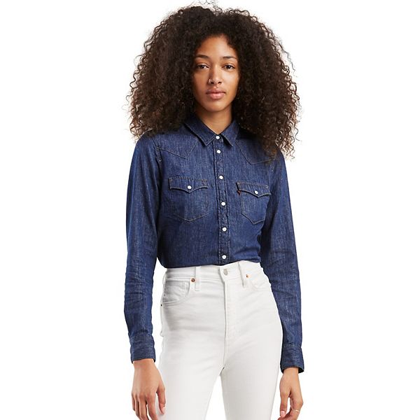 levi's denim shirt