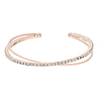 LC Lauren Conrad Pave Cuff Bracelet