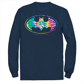 Men's Batman Tye Dye Logo Fill Tee