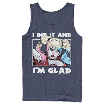 Men's Batman Harley I Did It And Im Glad Tank Top