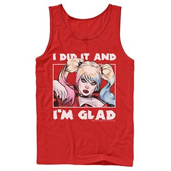 Men's Batman Harley I Did It And Im Glad Tank Top