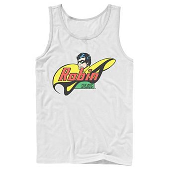 Men's DC Comics Robin The Boy Wonder Comic Tank Top