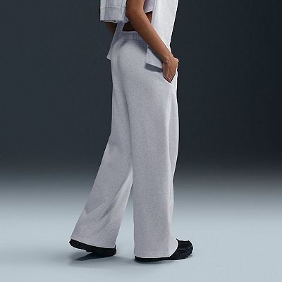 Women's Nike Sportswear Club Fleece Midrise Wide-Leg Pants
