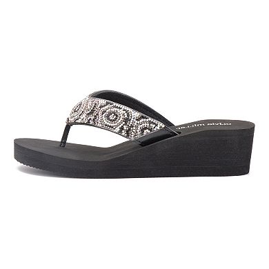 Olivia Miller Summer Fling Women's Platform Wedges