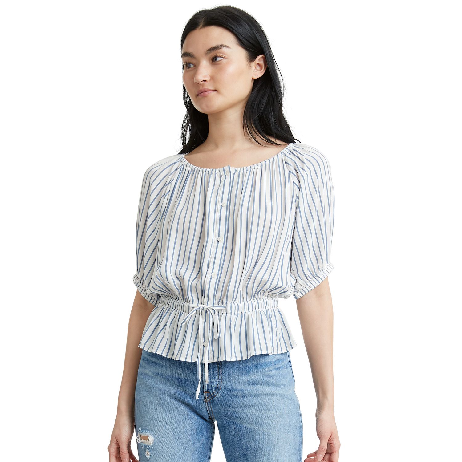 womens peplum blouse